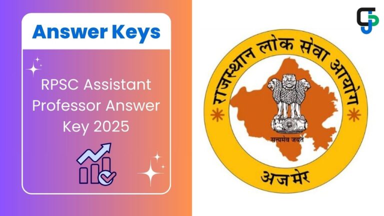 RPSC Assistant Professor Answer Key 2025