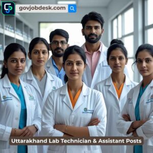 Uttarakhand Lab Technician & Assistant Posts