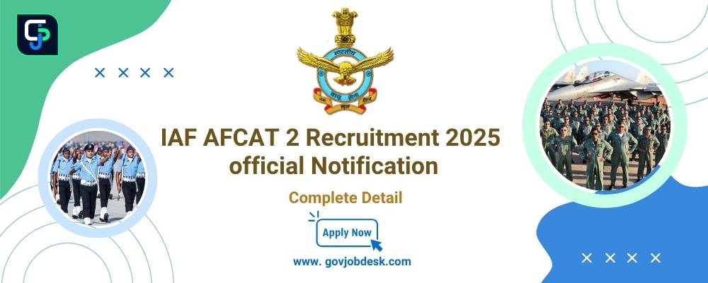 IAF AFCAT 2 Recruitment 2025 official Notification (2)