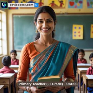 Primary Teacher (LT Grade) – UKPSC