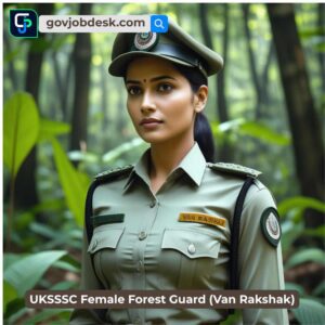 Top Female Govt Job in Uttarakhand - Updated List 2025 UKSSSC Female Forest Guard (Van Rakshak)