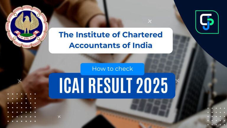 ICAI Result 2025: How to Check CA Foundation, Intermediate & Final Results Online